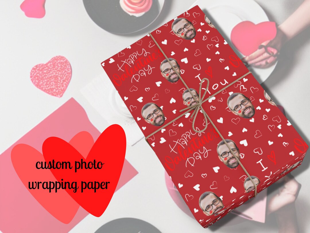 custom-face-photo-valentines-gift-wrap-personalized-happy-valentines-day-wrapping-paper-sheet