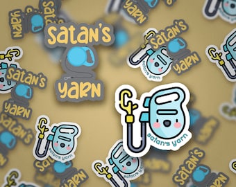 THE OG - Satan’s Yarn Sticker