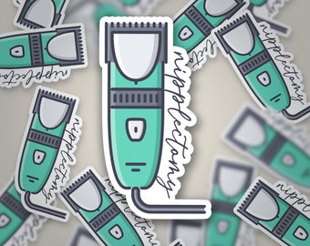 Veterinary Nipplectomy Sticker