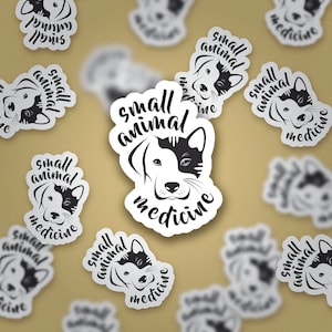 Small Animal Medicine Sticker