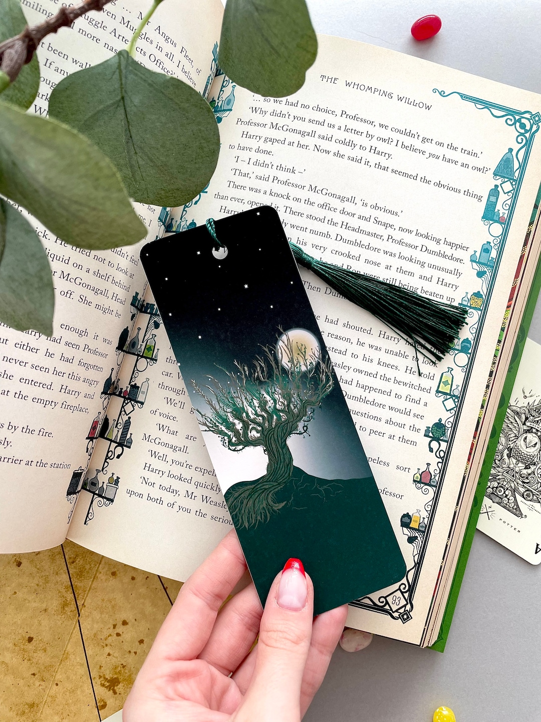 Willow Tree Magical Inspired Bookmark - Etsy