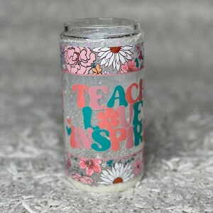SnowGlobe Glass Can | Teach Love Inspire | Carnival