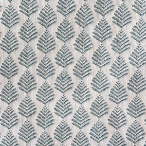 Fabricut Sitara Slate leaf print multipurpose designer fabric by the yard
