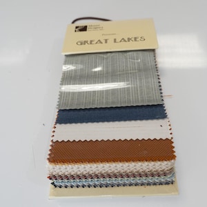 Gepensioneerd Meyer Drapery-staalboek met textuurstof meer dan 50 veelkleurige stofstalen voor knutselen en naaiprojecten