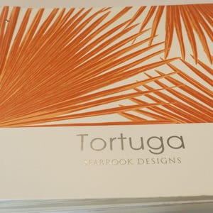Eingestelltes Seabach Tortuga florales lebendiges Tapetenmusterbuch perfekt für Bastelarbeiten, Collagen, Scrapbooking und mehr. Mehr als 50 Seiten