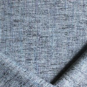 Pindler Fortway in Grotto, blue woven upholstery fabric by the yard