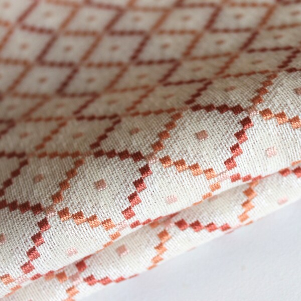 Stout Fabrics Fairview in Coral, Polsterstoff Massenware