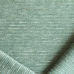 Schumacher Bijou Texture, blue-green woven designer fabric by the yard