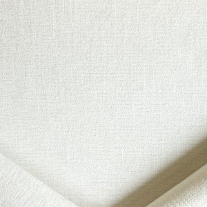 Norbar ivory chenille upholstery fabric by the yard