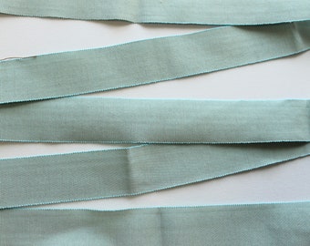 Light blue-green 1.5” banding for curtains