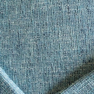Designer Greenhouse fabrics Aqua woven upholstery fabric by the yard