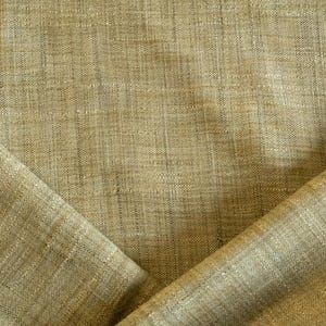 Vintage green woven upholstery fabric remnant five yards