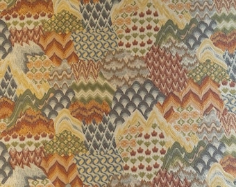 Anna French Avalon Autumn abstrakt tygrest, en yard