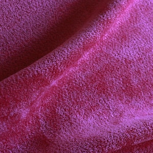 Mittelrosa Chenille-Polsterstoff Meterware