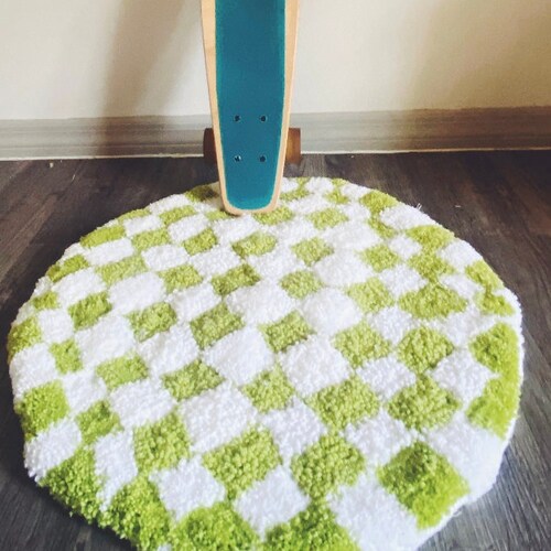 Narrow Moroccan Checkered Runner Rug Etsy