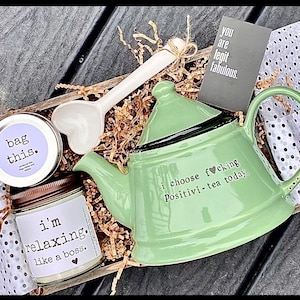 Keramische theepot handgemaakt, theeservies kerstcadeau, theewaar, theezetapparaten, theepotset, keramische theepot, theecadeaus, keukencadeau