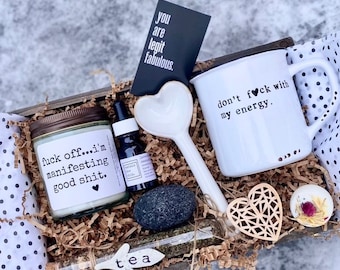 Witchy Self Care Gift Box: &quot;Don&#39;t F*ck With My Energy&quot; Mug