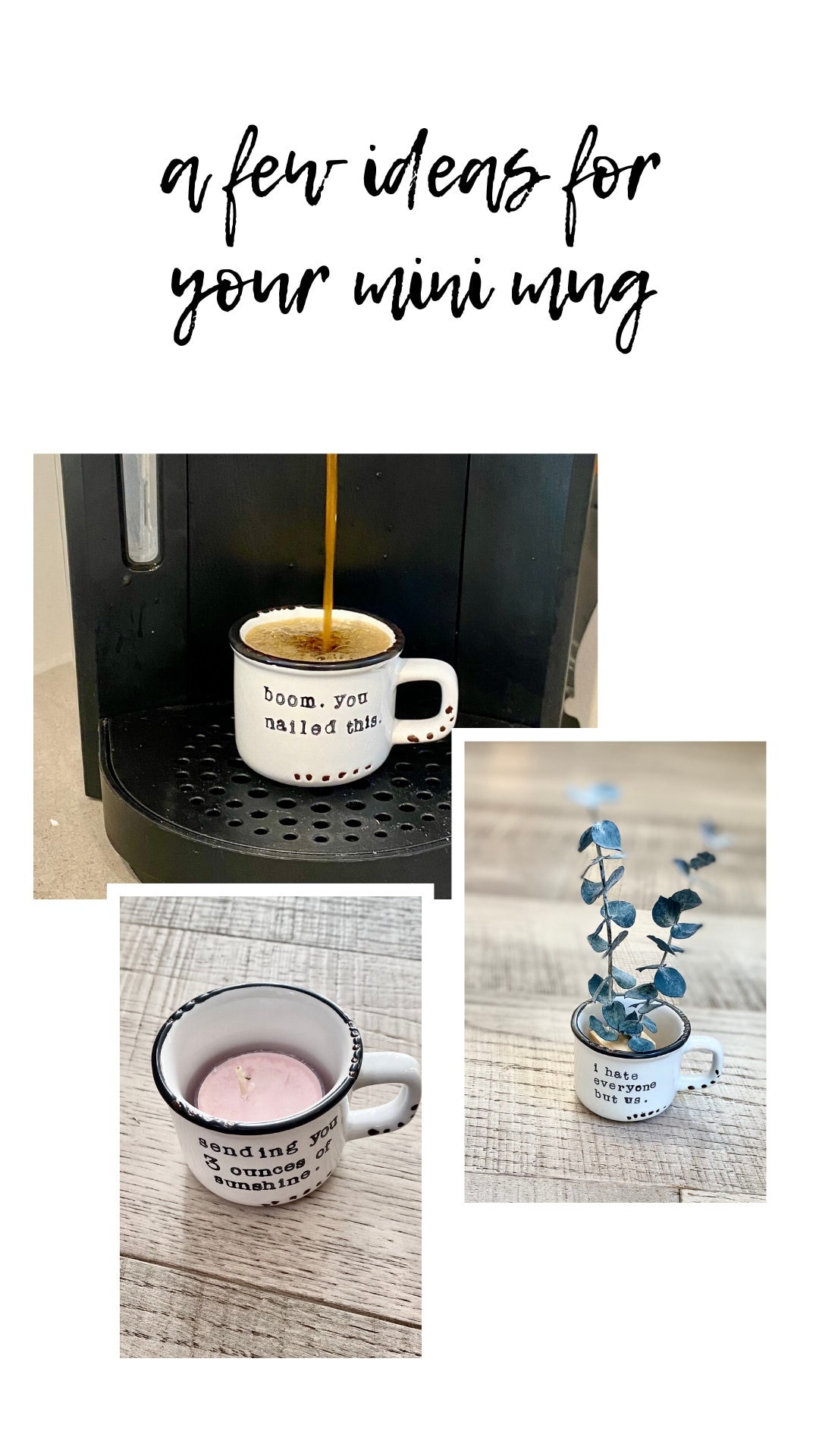 Custom Espresso Cup. Printed Espresso Cups. Handmade.
