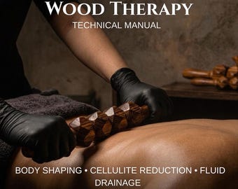 Podręcznik techniczny terapii drewnem | Protokół Maderotherapy, Body Sculpting Science (pobierz plik PDF)