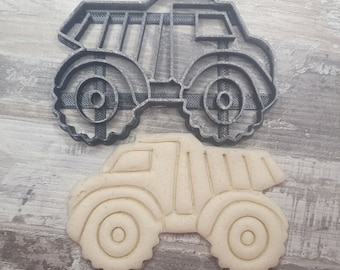 Construction Vehicle Clay Polymer Stamp Cookie Cutter Cutter
