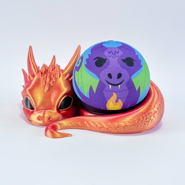 Dragon Echo Holder - Homepod Mini or Toniebox Dragon Holder