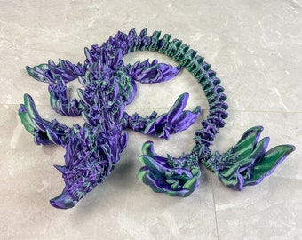 Coral reef dragon - sky monster - decorative book decoration ASMR stimming fidget 3D printed dragon