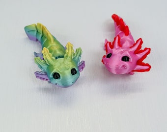 Magical Mini Axolotl - Fidget Toy & Desk Toy