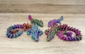 Gemstone Dragon Movable Jointed Dragon - Articulated Dragon - Desk Toy - Fidget Stress Ball Sensory Toy Gift product logo