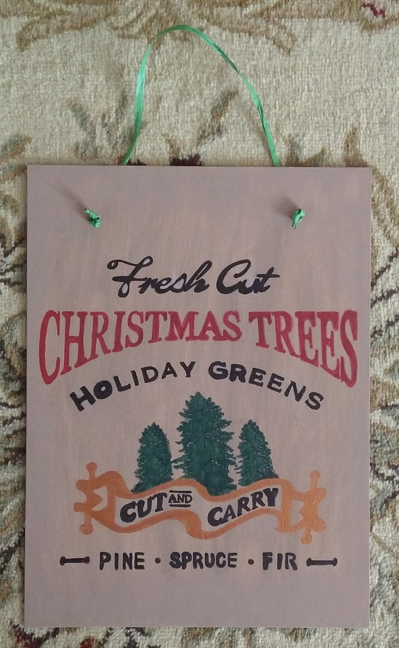 HANDMADE CHRISTMAS SIGNS - Etsy