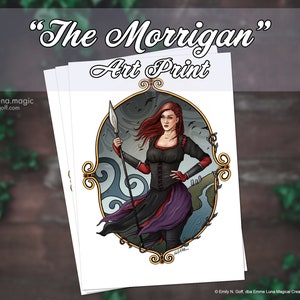 The Morrigan, Goddess Series - Art Print