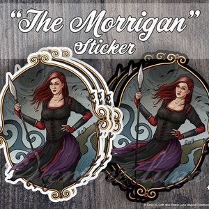 The Morrigan, Goddess Series - Sticker