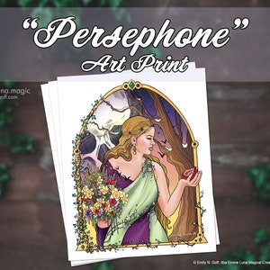Persephone, Goddess Series - Art Print