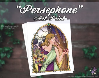 Persephone, Goddess Series - Art Print