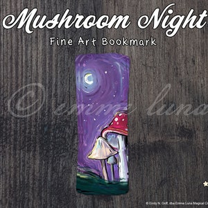 Mushroom Night, Bookmark