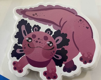 Happy Axolotl Sticker