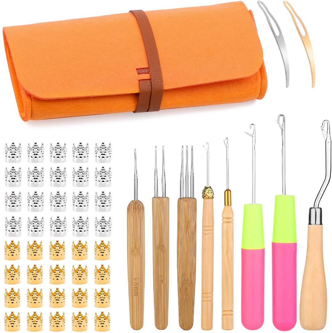 Dreadlock Crochet Hook Set Crochet Needle for Hair Braiding Etsy