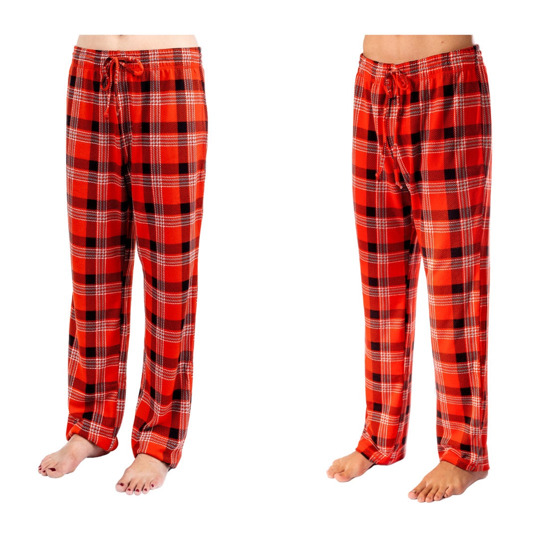 Matching Pajama Pants Family Pajama Pants Christmas Pajamas Red Gray