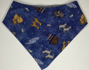 Dog bandana | Noah’s ark bandana | pet accessories | pet neckwear | dog | cat