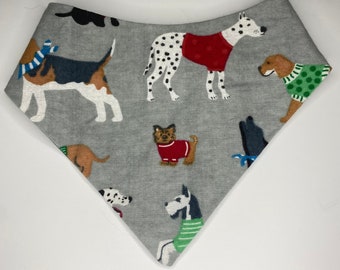 Big dog, little dog bandana | dog bandana | pet accessories |