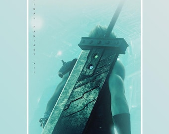Póster de FINAL FANTASY VII - Impresión digital