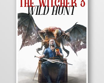Póster de THE WITCHER 3 - Impresión digital