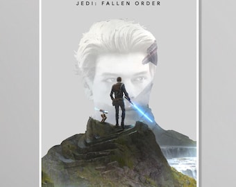 Póster de JEDI: LA ORDEN CAÍDA - Impresión digital (Star Wars)