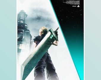 Póster de FINAL FANTASY VII - Impresión digital