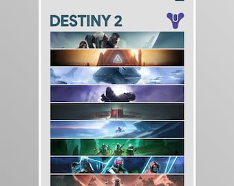 PÓSTER DE DESTINY 2 - Impresión digital