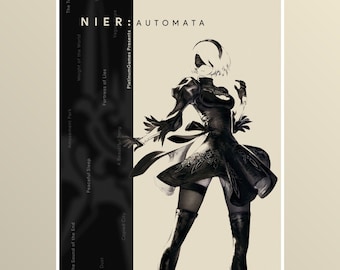 Póster de Nier Automata - Impresión digital