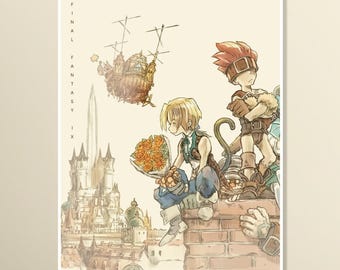 Final Fantasy IX 9 Print Poster - Etsy.de