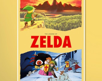 Póster de The Legend of Zelda - Impresión digital