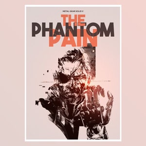 METAL GEAR SOLID V: The Phantomschmerzen Poster Digitaldruck