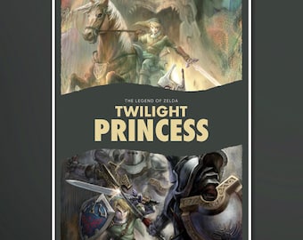 Póster de TWILIGHT PRINCESS - Impresión digital (La leyenda de Zelda)