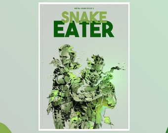 METAL GEAR SOLID 3: Snake Eater Poster - Digital Print